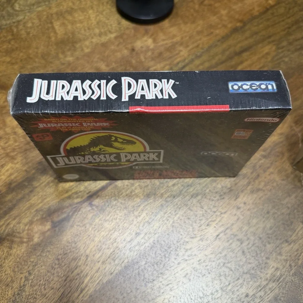 Super Nintendo SNES Sealed Jurassic Park Game 1991 NEW
